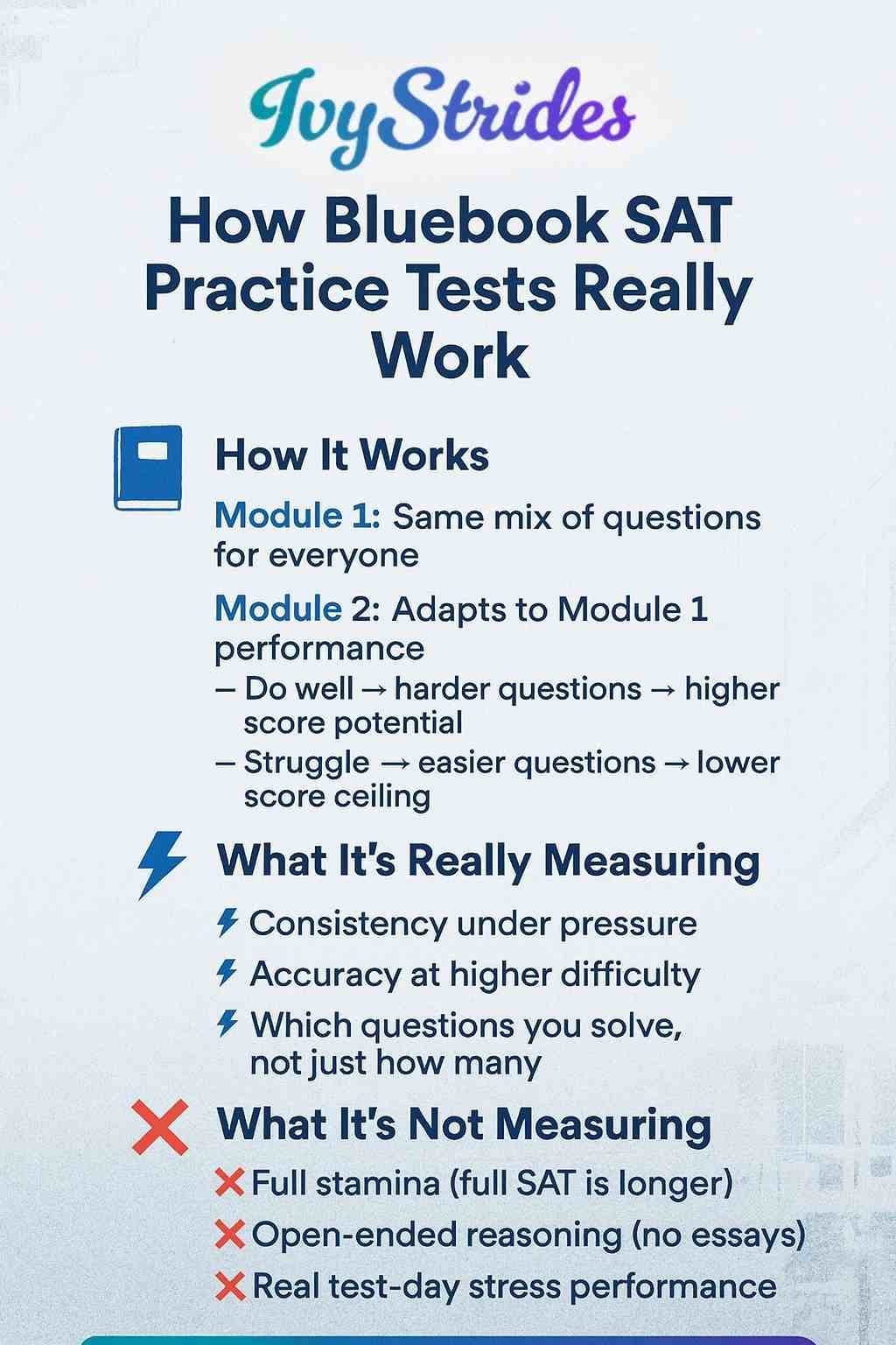 How Bluebook SAT Practice Tests Work