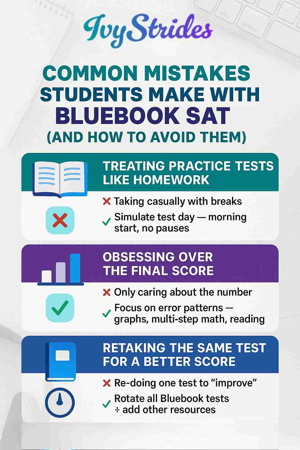 Common Mistakes Students Make with Bluebook SAT