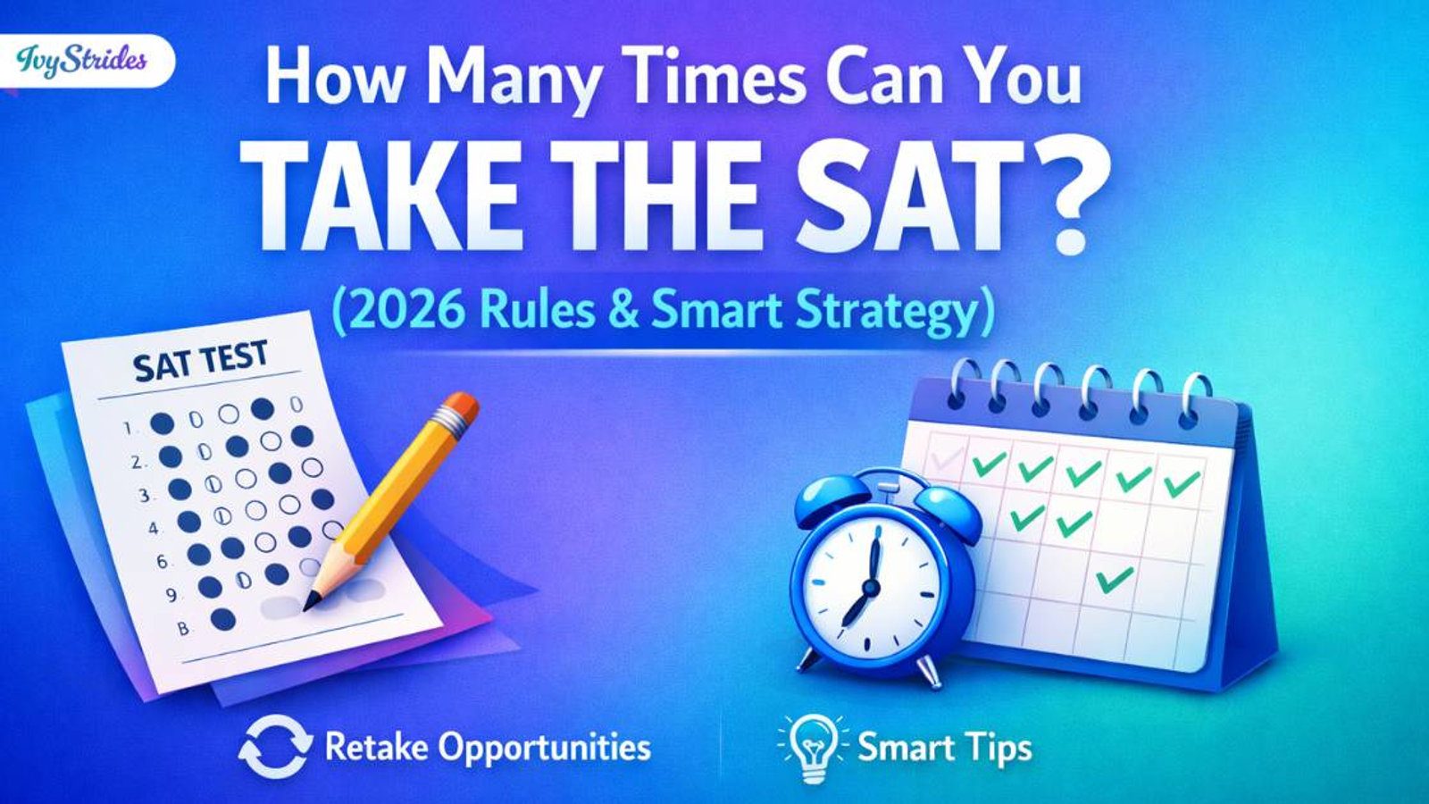How Many Times Can You Take the SAT? (2026 Rules & Smart Strategy)