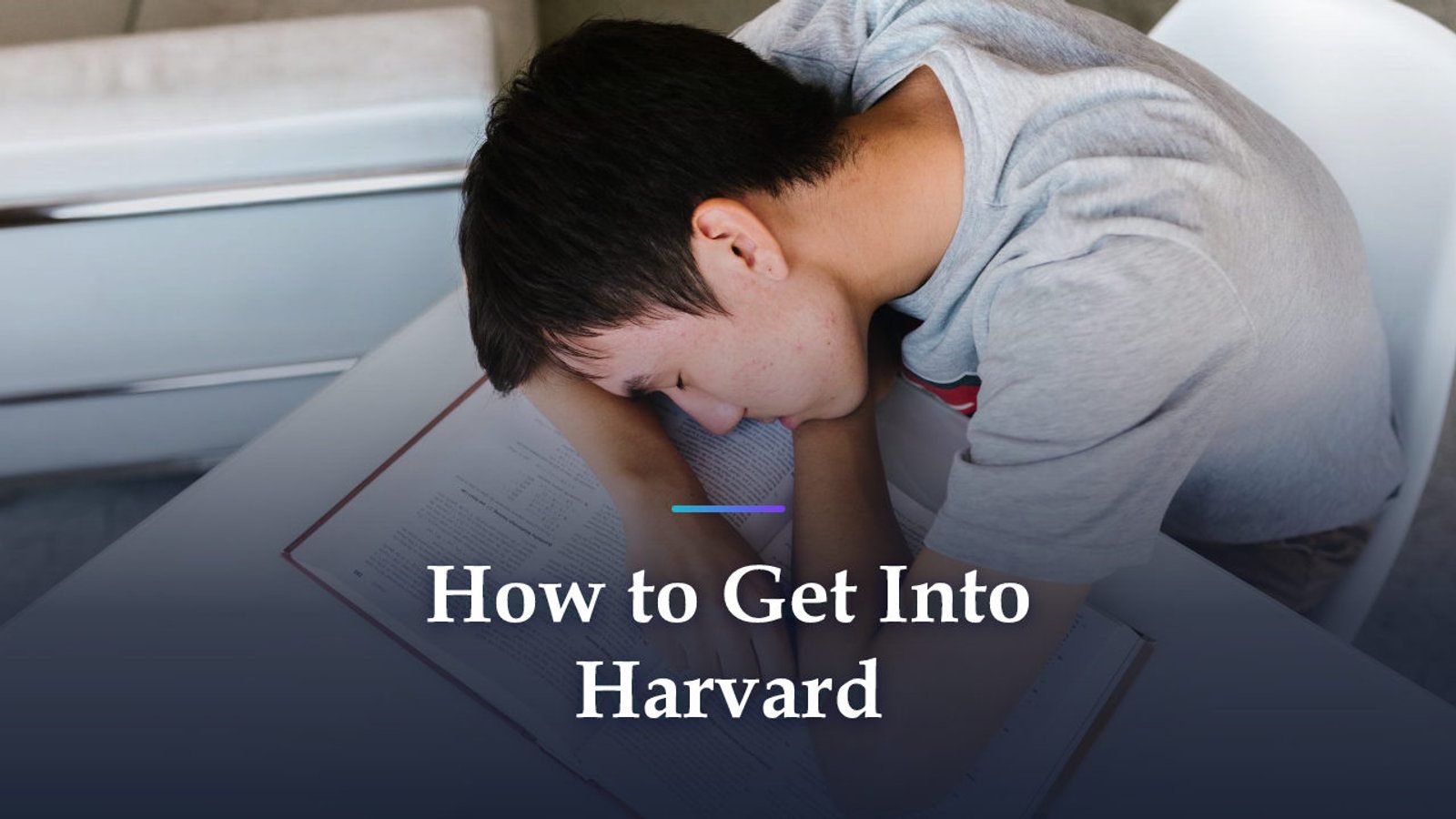 How to Get Into Harvard When No Single Factor Outranks the Rest