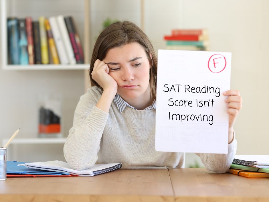 Reasons Your SAT Reading Score Isn’t Improving