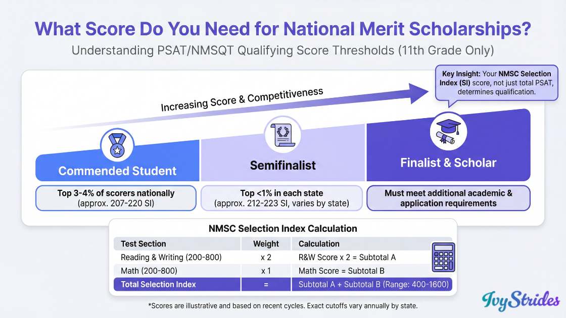 What Score Do You Need for National Merit Scholarships?
