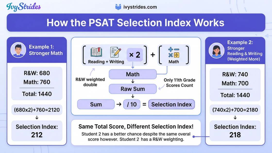 How the PSAT Selection Index Works