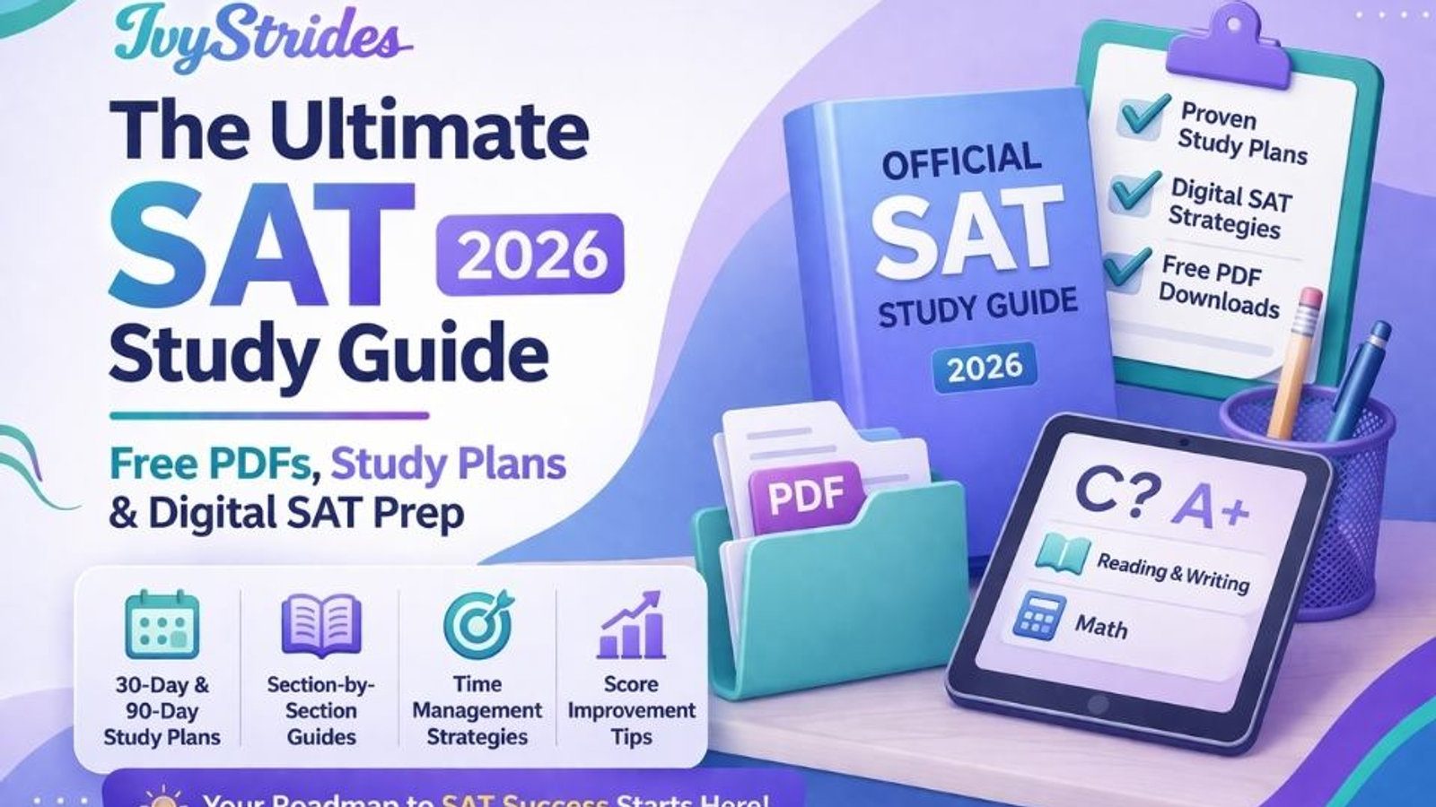 The Ultimate SAT Study Guide 2026: Free PDFs, Study Plans & Digital SAT Prep
