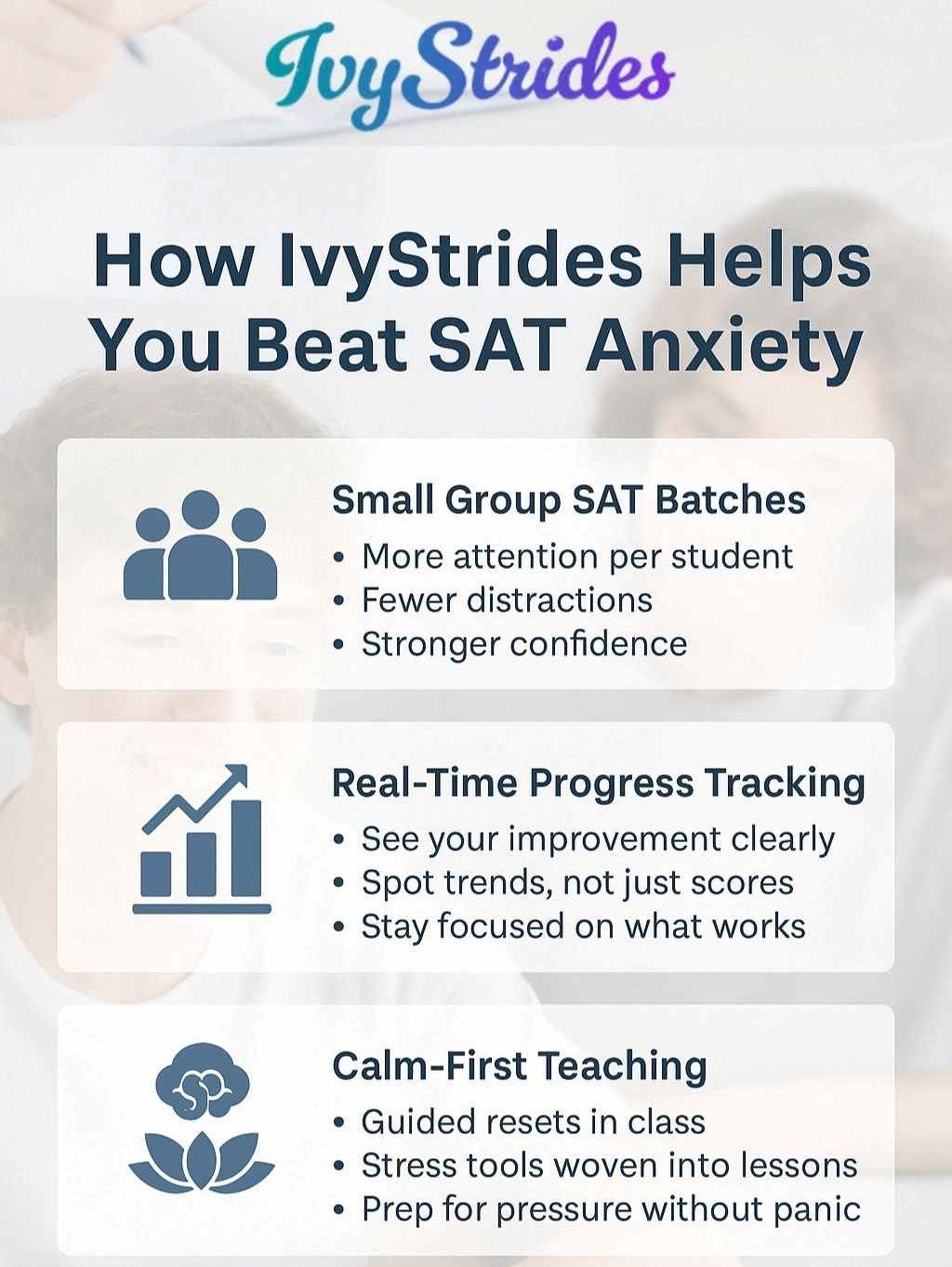 How IvyStrides Helps You Beat SAT Anxiety