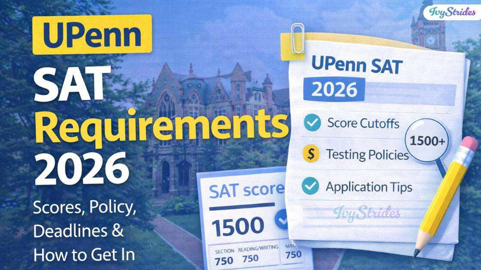 UPenn SAT Requirements 2026: Scores, Policy, Deadlines & How to Get In